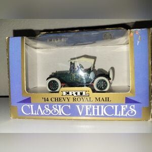 Vintage ERTL 1914 Chevy Royal Mail 1:43 Model Mini Car Replica New in box